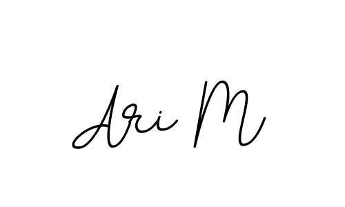 Also we have Ari M name is the best signature style. Create professional handwritten signature collection using BallpointsItalic-DORy9 autograph style. Ari M signature style 11 images and pictures png