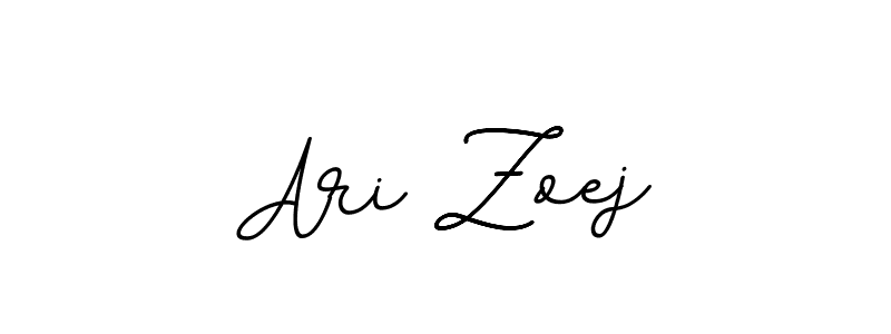 if you are searching for the best signature style for your name Ari Zoej. so please give up your signature search. here we have designed multiple signature styles  using BallpointsItalic-DORy9. Ari Zoej signature style 11 images and pictures png