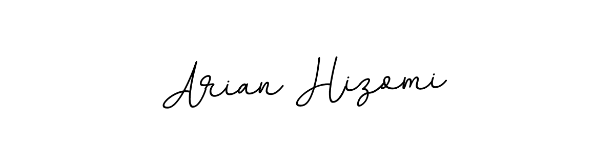 BallpointsItalic-DORy9 is a professional signature style that is perfect for those who want to add a touch of class to their signature. It is also a great choice for those who want to make their signature more unique. Get Arian Hizomi name to fancy signature for free. Arian Hizomi signature style 11 images and pictures png