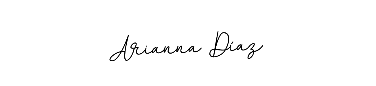 Use a signature maker to create a handwritten signature online. With this signature software, you can design (BallpointsItalic-DORy9) your own signature for name Arianna Díaz. Arianna Díaz signature style 11 images and pictures png