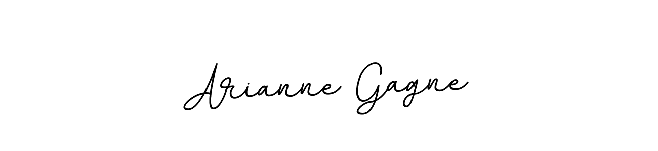 Design your own signature with our free online signature maker. With this signature software, you can create a handwritten (BallpointsItalic-DORy9) signature for name Arianne Gagne. Arianne Gagne signature style 11 images and pictures png