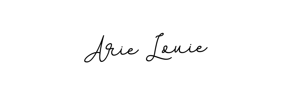 The best way (BallpointsItalic-DORy9) to make a short signature is to pick only two or three words in your name. The name Arie Louie include a total of six letters. For converting this name. Arie Louie signature style 11 images and pictures png