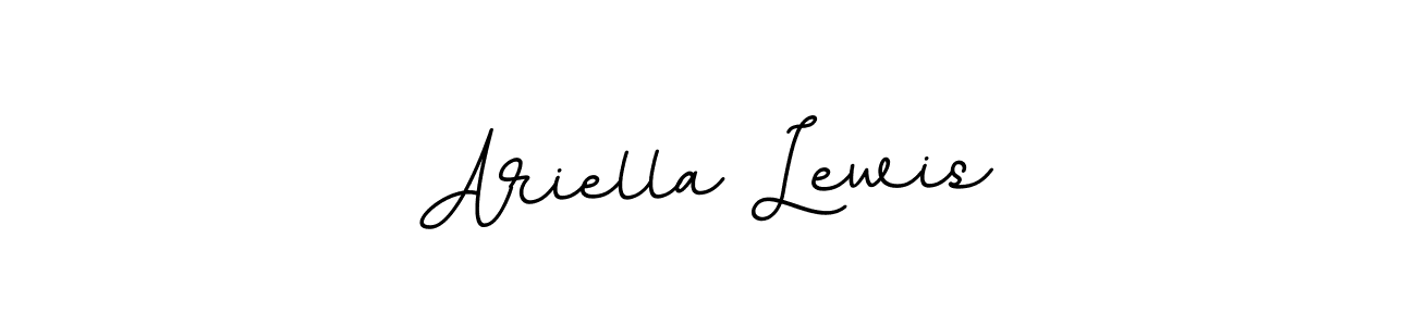 Use a signature maker to create a handwritten signature online. With this signature software, you can design (BallpointsItalic-DORy9) your own signature for name Ariella Lewis. Ariella Lewis signature style 11 images and pictures png