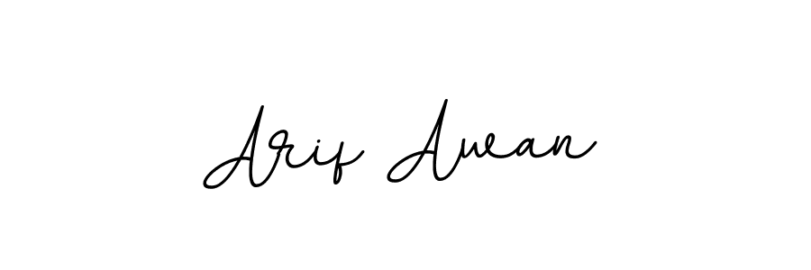 Also we have Arif Awan name is the best signature style. Create professional handwritten signature collection using BallpointsItalic-DORy9 autograph style. Arif Awan signature style 11 images and pictures png