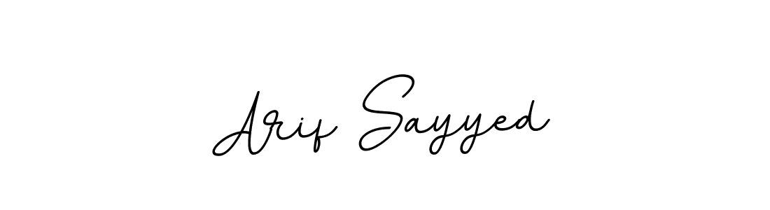 if you are searching for the best signature style for your name Arif Sayyed. so please give up your signature search. here we have designed multiple signature styles  using BallpointsItalic-DORy9. Arif Sayyed signature style 11 images and pictures png