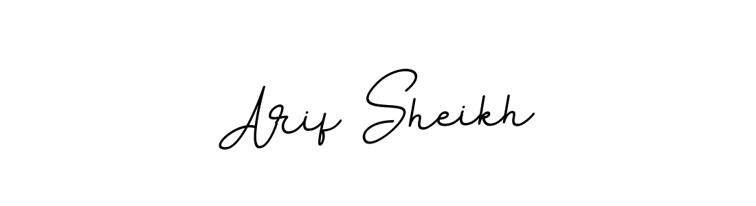 Arif Sheikh stylish signature style. Best Handwritten Sign (BallpointsItalic-DORy9) for my name. Handwritten Signature Collection Ideas for my name Arif Sheikh. Arif Sheikh signature style 11 images and pictures png