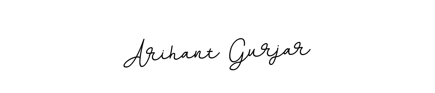 Similarly BallpointsItalic-DORy9 is the best handwritten signature design. Signature creator online .You can use it as an online autograph creator for name Arihant Gurjar. Arihant Gurjar signature style 11 images and pictures png