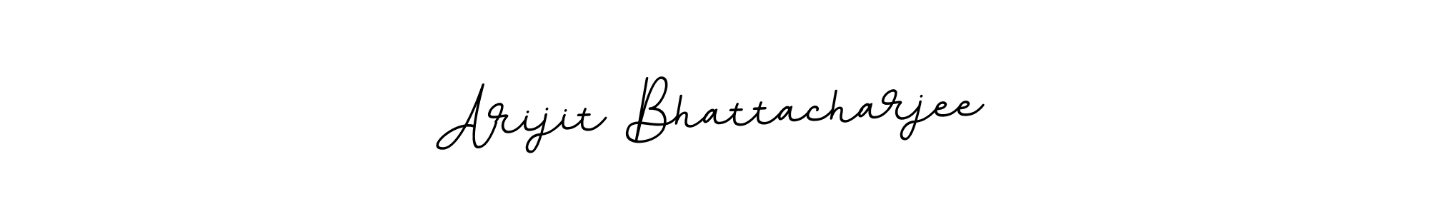 How to make Arijit Bhattacharjee name signature. Use BallpointsItalic-DORy9 style for creating short signs online. This is the latest handwritten sign. Arijit Bhattacharjee signature style 11 images and pictures png