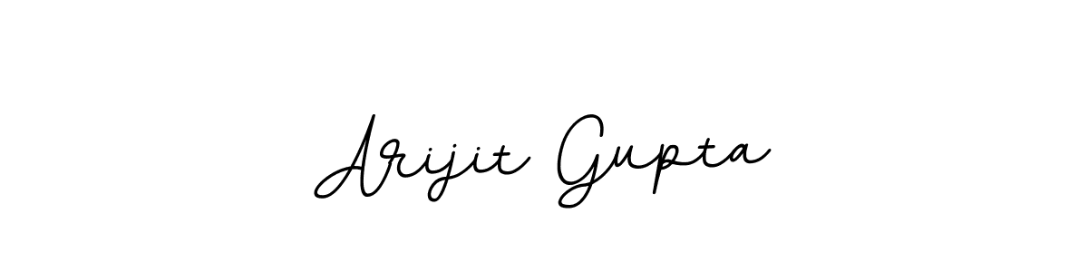 How to make Arijit Gupta name signature. Use BallpointsItalic-DORy9 style for creating short signs online. This is the latest handwritten sign. Arijit Gupta signature style 11 images and pictures png