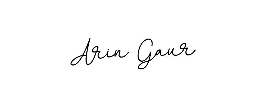 Create a beautiful signature design for name Arin Gaur. With this signature (BallpointsItalic-DORy9) fonts, you can make a handwritten signature for free. Arin Gaur signature style 11 images and pictures png