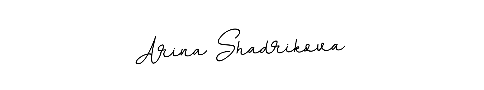 Also we have Arina Shadrikova name is the best signature style. Create professional handwritten signature collection using BallpointsItalic-DORy9 autograph style. Arina Shadrikova signature style 11 images and pictures png