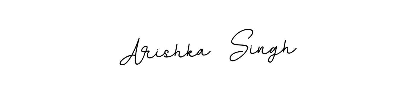 Arishka  Singh stylish signature style. Best Handwritten Sign (BallpointsItalic-DORy9) for my name. Handwritten Signature Collection Ideas for my name Arishka  Singh. Arishka  Singh signature style 11 images and pictures png