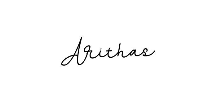 How to make Arithas name signature. Use BallpointsItalic-DORy9 style for creating short signs online. This is the latest handwritten sign. Arithas signature style 11 images and pictures png