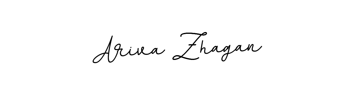 Create a beautiful signature design for name Ariva Zhagan. With this signature (BallpointsItalic-DORy9) fonts, you can make a handwritten signature for free. Ariva Zhagan signature style 11 images and pictures png