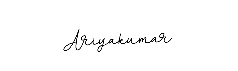 Also we have Ariyakumar name is the best signature style. Create professional handwritten signature collection using BallpointsItalic-DORy9 autograph style. Ariyakumar signature style 11 images and pictures png