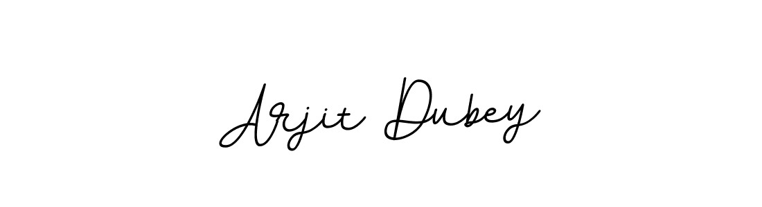 The best way (BallpointsItalic-DORy9) to make a short signature is to pick only two or three words in your name. The name Arjit Dubey include a total of six letters. For converting this name. Arjit Dubey signature style 11 images and pictures png