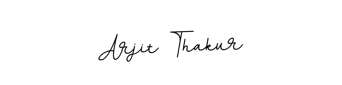 Use a signature maker to create a handwritten signature online. With this signature software, you can design (BallpointsItalic-DORy9) your own signature for name Arjit Thakur. Arjit Thakur signature style 11 images and pictures png