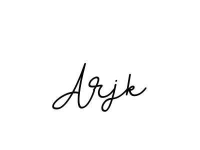 It looks lik you need a new signature style for name Arjk. Design unique handwritten (BallpointsItalic-DORy9) signature with our free signature maker in just a few clicks. Arjk signature style 11 images and pictures png