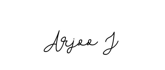 How to Draw Arjoo J signature style? BallpointsItalic-DORy9 is a latest design signature styles for name Arjoo J. Arjoo J signature style 11 images and pictures png