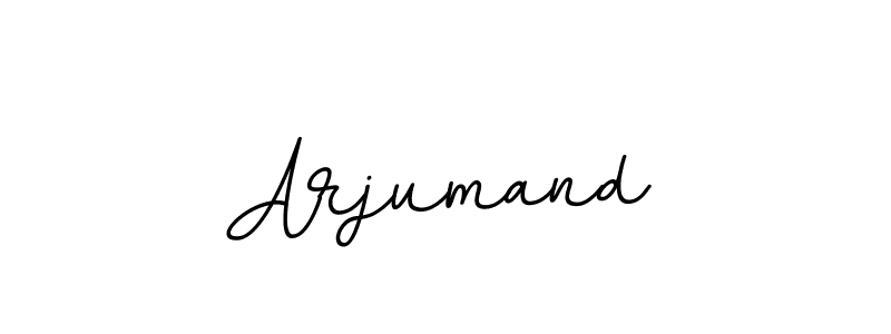 Also we have Arjumand name is the best signature style. Create professional handwritten signature collection using BallpointsItalic-DORy9 autograph style. Arjumand signature style 11 images and pictures png