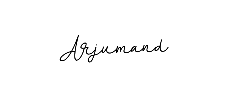 It looks lik you need a new signature style for name Arjumand. Design unique handwritten (BallpointsItalic-DORy9) signature with our free signature maker in just a few clicks. Arjumand signature style 11 images and pictures png