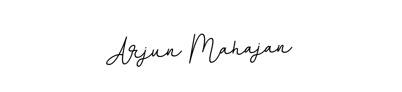 Create a beautiful signature design for name Arjun Mahajan. With this signature (BallpointsItalic-DORy9) fonts, you can make a handwritten signature for free. Arjun Mahajan signature style 11 images and pictures png