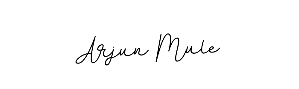 Design your own signature with our free online signature maker. With this signature software, you can create a handwritten (BallpointsItalic-DORy9) signature for name Arjun Mule. Arjun Mule signature style 11 images and pictures png