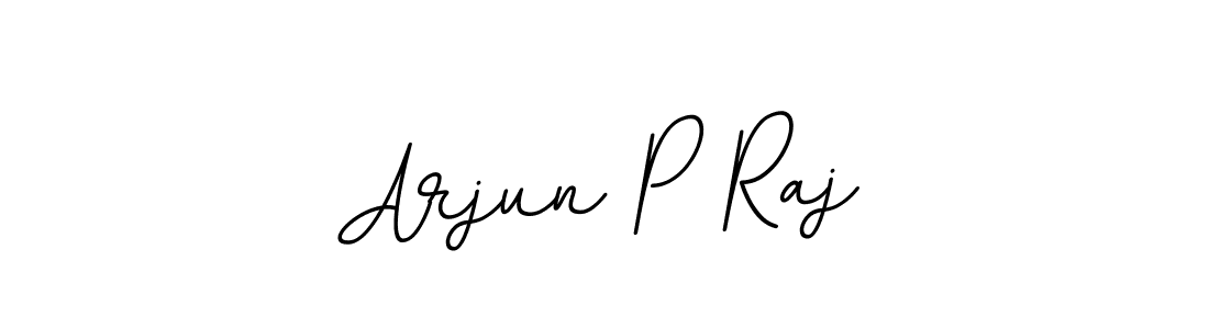 Make a beautiful signature design for name Arjun P Raj. With this signature (BallpointsItalic-DORy9) style, you can create a handwritten signature for free. Arjun P Raj signature style 11 images and pictures png