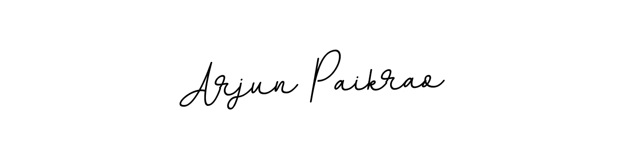 if you are searching for the best signature style for your name Arjun Paikrao. so please give up your signature search. here we have designed multiple signature styles  using BallpointsItalic-DORy9. Arjun Paikrao signature style 11 images and pictures png