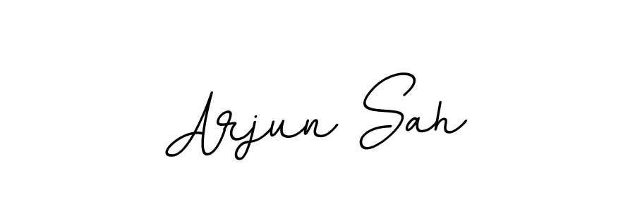 if you are searching for the best signature style for your name Arjun Sah. so please give up your signature search. here we have designed multiple signature styles  using BallpointsItalic-DORy9. Arjun Sah signature style 11 images and pictures png