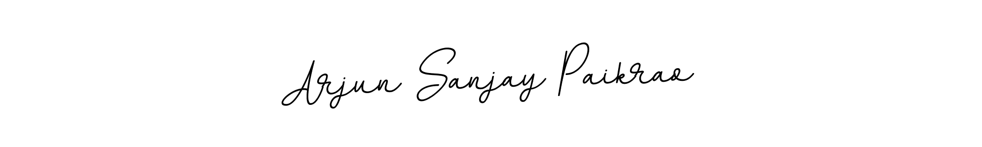 How to make Arjun Sanjay Paikrao signature? BallpointsItalic-DORy9 is a professional autograph style. Create handwritten signature for Arjun Sanjay Paikrao name. Arjun Sanjay Paikrao signature style 11 images and pictures png