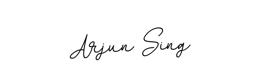 Arjun Sing stylish signature style. Best Handwritten Sign (BallpointsItalic-DORy9) for my name. Handwritten Signature Collection Ideas for my name Arjun Sing. Arjun Sing signature style 11 images and pictures png