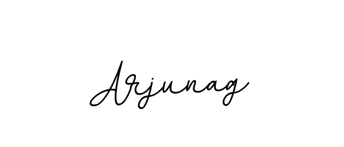 It looks lik you need a new signature style for name Arjunag. Design unique handwritten (BallpointsItalic-DORy9) signature with our free signature maker in just a few clicks. Arjunag signature style 11 images and pictures png