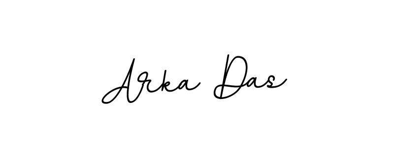 Make a beautiful signature design for name Arka Das. With this signature (BallpointsItalic-DORy9) style, you can create a handwritten signature for free. Arka Das signature style 11 images and pictures png