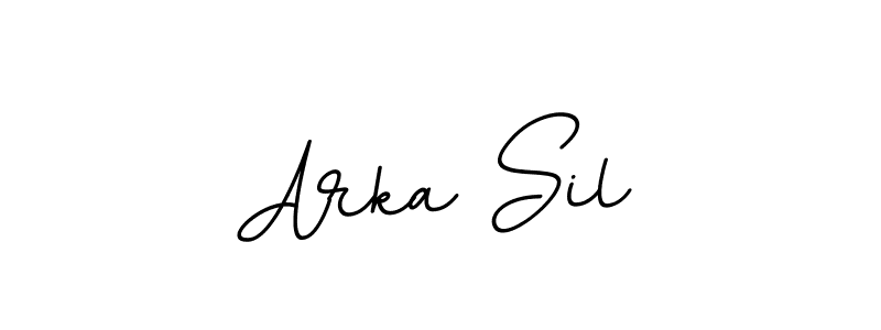 Also we have Arka Sil name is the best signature style. Create professional handwritten signature collection using BallpointsItalic-DORy9 autograph style. Arka Sil signature style 11 images and pictures png