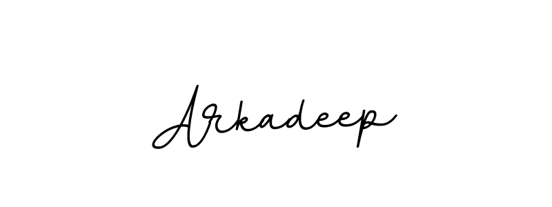 Design your own signature with our free online signature maker. With this signature software, you can create a handwritten (BallpointsItalic-DORy9) signature for name Arkadeep. Arkadeep signature style 11 images and pictures png