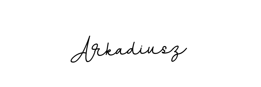 It looks lik you need a new signature style for name Arkadiusz. Design unique handwritten (BallpointsItalic-DORy9) signature with our free signature maker in just a few clicks. Arkadiusz signature style 11 images and pictures png