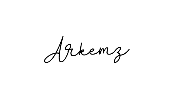 The best way (BallpointsItalic-DORy9) to make a short signature is to pick only two or three words in your name. The name Arkemz include a total of six letters. For converting this name. Arkemz signature style 11 images and pictures png
