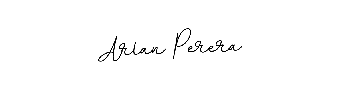 Make a beautiful signature design for name Arlan Perera. With this signature (BallpointsItalic-DORy9) style, you can create a handwritten signature for free. Arlan Perera signature style 11 images and pictures png