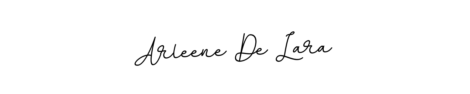 Use a signature maker to create a handwritten signature online. With this signature software, you can design (BallpointsItalic-DORy9) your own signature for name Arleene De Lara. Arleene De Lara signature style 11 images and pictures png