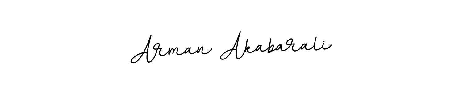 Also we have Arman Akabarali name is the best signature style. Create professional handwritten signature collection using BallpointsItalic-DORy9 autograph style. Arman Akabarali signature style 11 images and pictures png