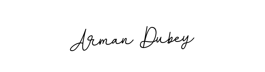 Arman Dubey stylish signature style. Best Handwritten Sign (BallpointsItalic-DORy9) for my name. Handwritten Signature Collection Ideas for my name Arman Dubey. Arman Dubey signature style 11 images and pictures png