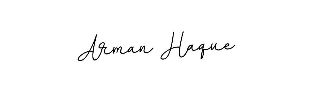 Create a beautiful signature design for name Arman Haque. With this signature (BallpointsItalic-DORy9) fonts, you can make a handwritten signature for free. Arman Haque signature style 11 images and pictures png