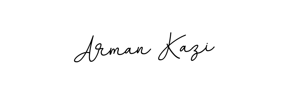 Design your own signature with our free online signature maker. With this signature software, you can create a handwritten (BallpointsItalic-DORy9) signature for name Arman Kazi. Arman Kazi signature style 11 images and pictures png