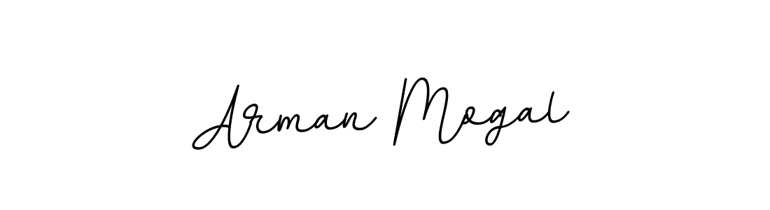 Create a beautiful signature design for name Arman Mogal. With this signature (BallpointsItalic-DORy9) fonts, you can make a handwritten signature for free. Arman Mogal signature style 11 images and pictures png