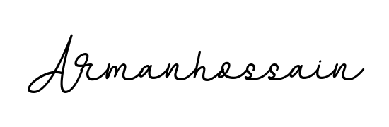 Make a beautiful signature design for name Armanhossain. With this signature (BallpointsItalic-DORy9) style, you can create a handwritten signature for free. Armanhossain signature style 11 images and pictures png