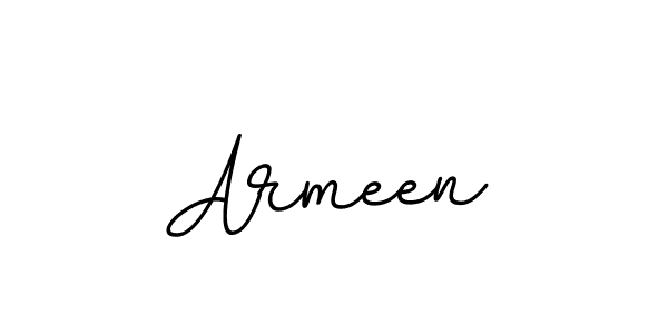 Make a beautiful signature design for name Armeen. With this signature (BallpointsItalic-DORy9) style, you can create a handwritten signature for free. Armeen signature style 11 images and pictures png