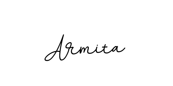 Use a signature maker to create a handwritten signature online. With this signature software, you can design (BallpointsItalic-DORy9) your own signature for name Armita. Armita signature style 11 images and pictures png