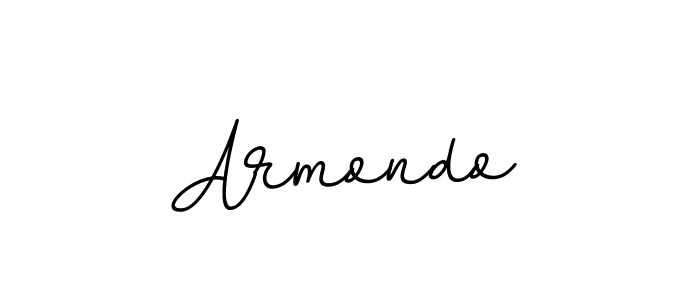 Design your own signature with our free online signature maker. With this signature software, you can create a handwritten (BallpointsItalic-DORy9) signature for name Armondo. Armondo signature style 11 images and pictures png