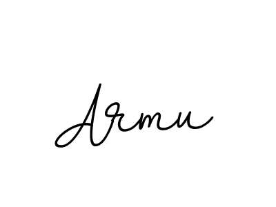 Design your own signature with our free online signature maker. With this signature software, you can create a handwritten (BallpointsItalic-DORy9) signature for name Armu. Armu signature style 11 images and pictures png